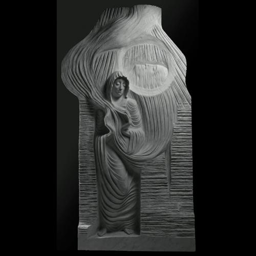 XV. STATION - CHEMIN DE CROIX DE LA RÉSURRECTION - À LOURDES DE MARIA DE FAYKOD 