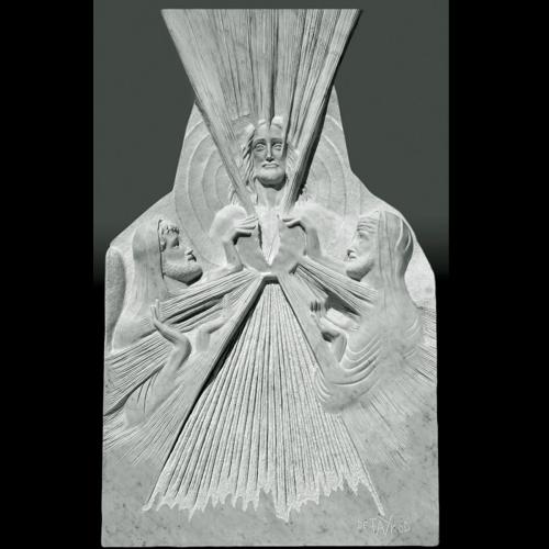 XVII. STATION - CHEMIN DE CROIX DE LA RÉSURRECTION-  À LOURDES DE MARIA DE FAYKOD 