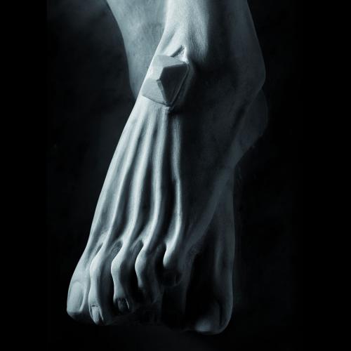 CHEMIN DE CROIX À LOURDES DE MARIA DE FAYKOD -  12. STATION (DÉTAIL)