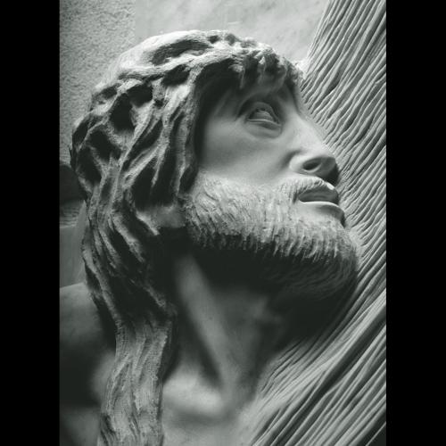 CHEMIN DE CROIX À LOURDES DE MARIA DE FAYKOD -  12. STATION (DÉTAIL)