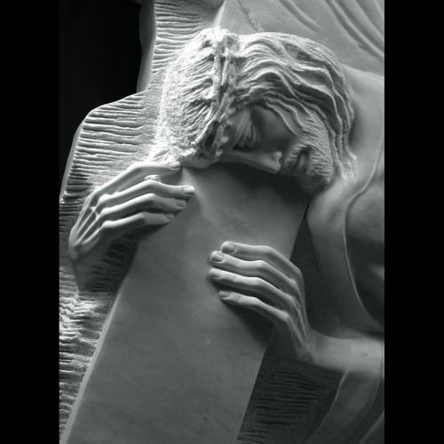 CHEMIN DE CROIX À LOURDES DE MARIA DE FAYKOD - 3 . STATION (DÉTAIL)